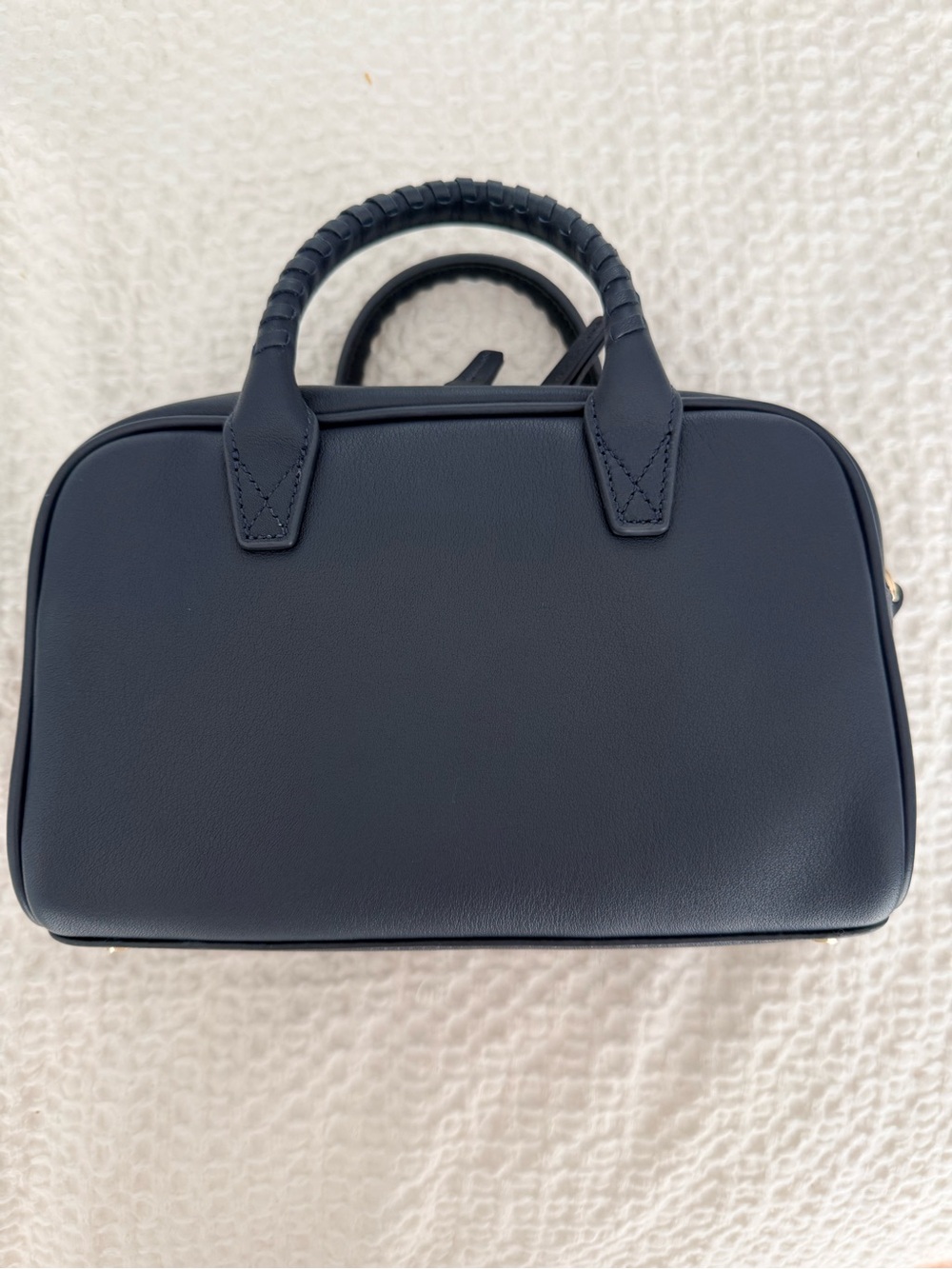 Leatherology Mini Park Satchel Navy